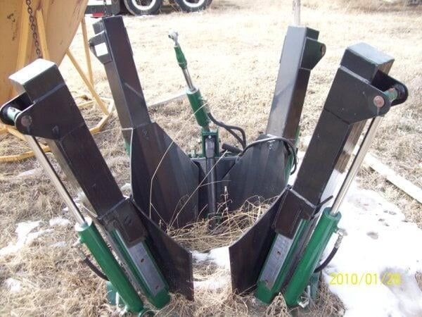 24-inch straight blade tractor-mounted tree spade, a piece of tree moving equipment for sale